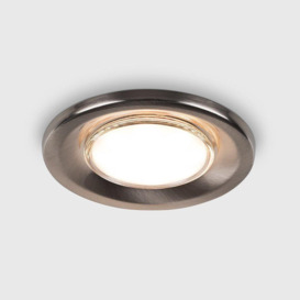 Fire Rated Downlight Brushed Chrome Ceiling Downlight - thumbnail 2