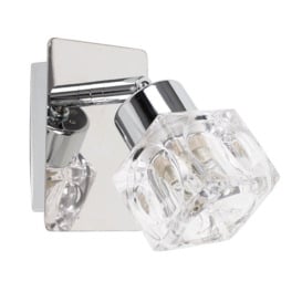 Ritz Spotlight Silver Indoor Wall Spotlight