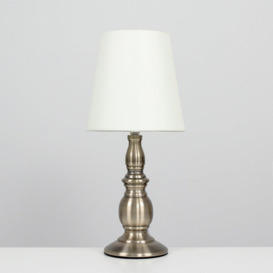 Sienna Cream Table LampTouch On/Off Dimmable - thumbnail 2