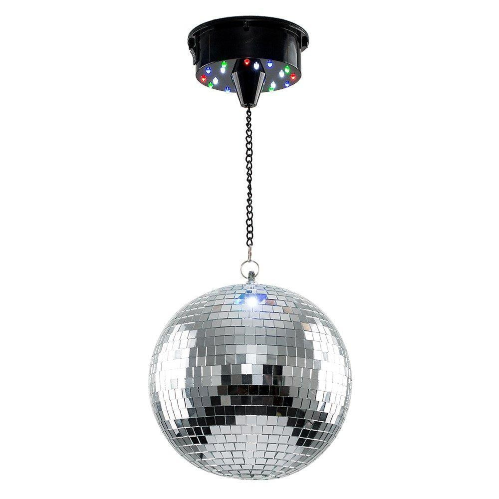 Disco Ball Silver Ceiling Light Pendant - image 1