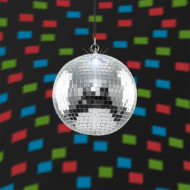 Disco Ball Silver Ceiling Light Pendant - thumbnail 3