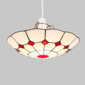 Cortez Red Ceiling Pendant Shade - thumbnail 2