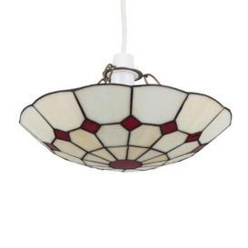 Cortez Red Ceiling Pendant Shade