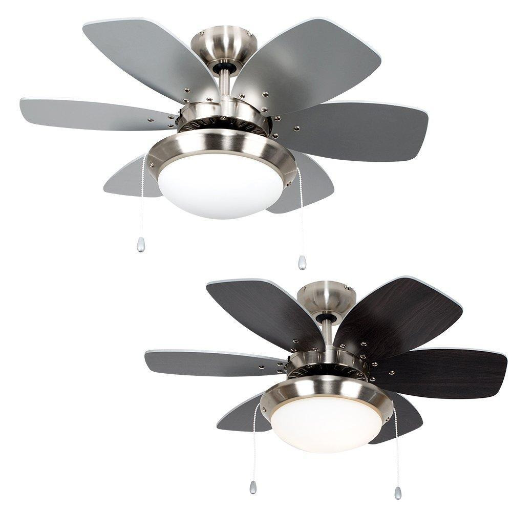 Spitfire Silver Ceiling Fan Light - image 1