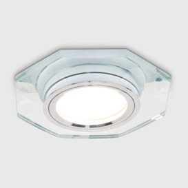 Downlight Fire Rated Silver Ceiling Downlight - thumbnail 1