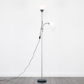 Mozz Silver Floor Lamp - thumbnail 3
