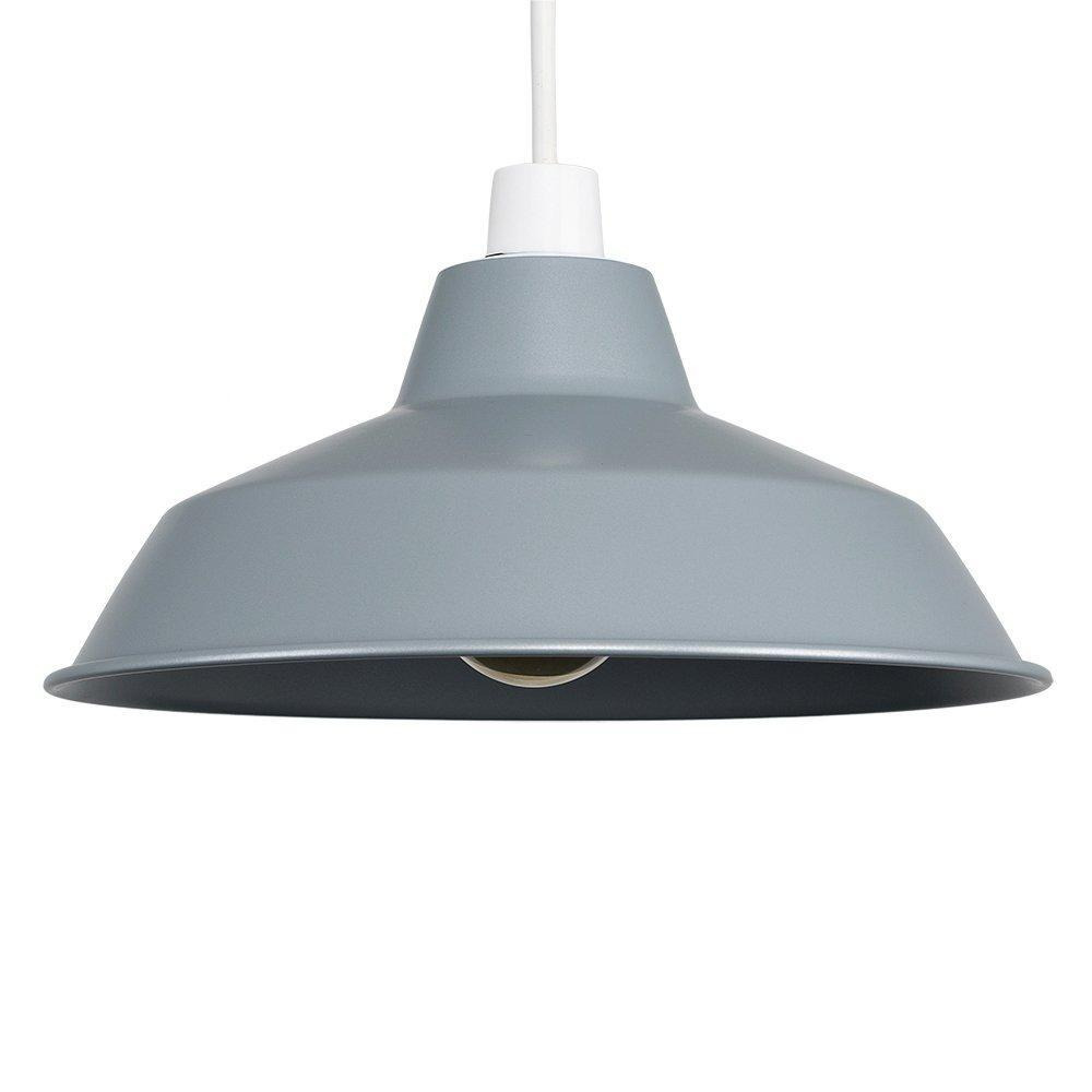 Colby Grey Ceiling Pendant Shade - image 1