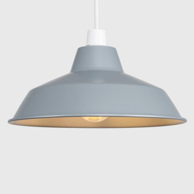 Colby Grey Ceiling Pendant Shade - thumbnail 3