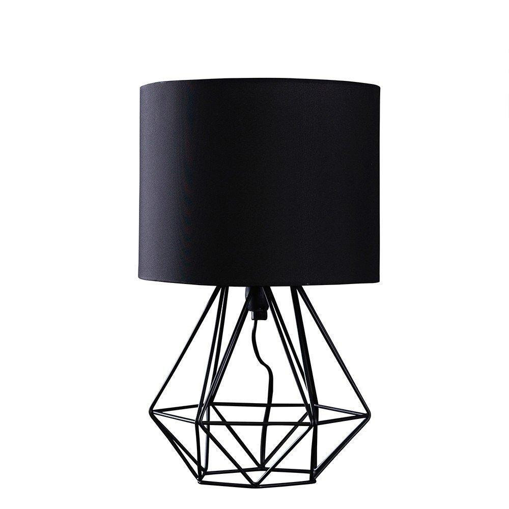 Angus Geometric Black Table Lamp - image 1