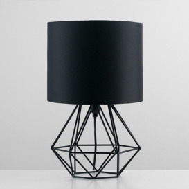 Angus Geometric Black Table Lamp - thumbnail 2