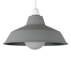 Colby Grey Ceiling Pendant Shade