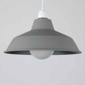 Colby Grey Ceiling Pendant Shade - thumbnail 2