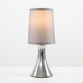 Silver Table LampTouch On/Off Dimmable - thumbnail 3
