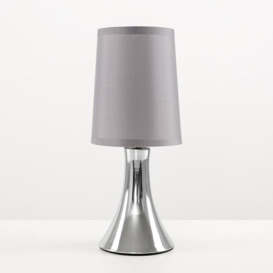 Silver Table LampTouch On/Off Dimmable - thumbnail 2