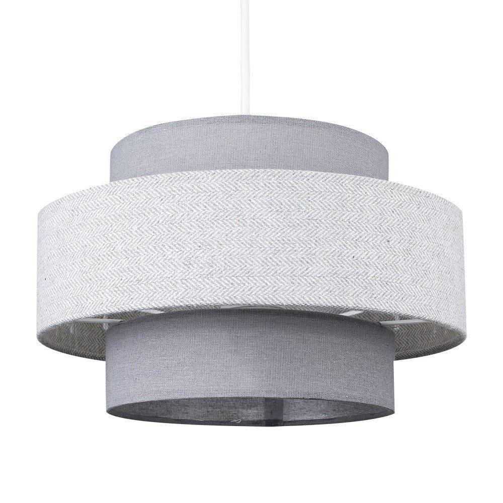 Weaver Grey Ceiling Pendant Shade - image 1