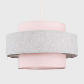 Weaver Pink Ceiling Pendant Shade - thumbnail 2