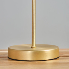 Charlie Gold Modern Table Lamp Base - thumbnail 3