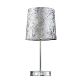 Silver Table Lamp - thumbnail 1