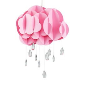 Pink Ceiling Pendant Droplets Shade