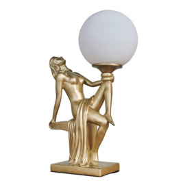 Matilda Art Deco Gold Table Lamp
