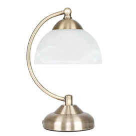 Stamford Antique Brass Table Lamp - thumbnail 1