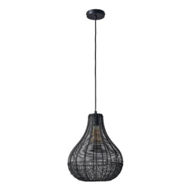 Torin Matt Black Ceiling Light Pendant