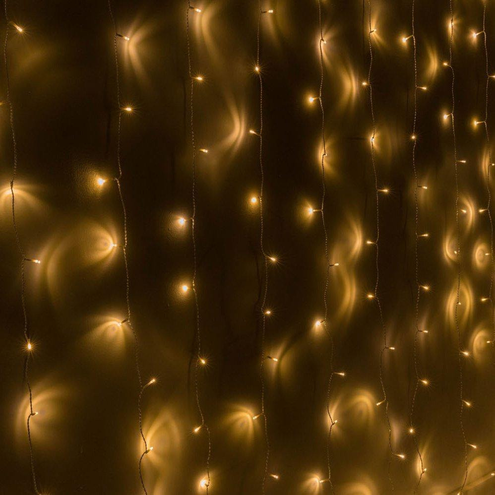 3M x 3M Outdoor Christmas Curtain Fairy Lights - image 1
