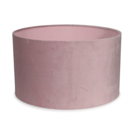 Reni Medium Pink Velvet Pendant Shade - thumbnail 1