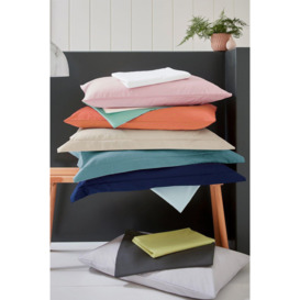 'Plain Dye' Polycotton Standard Pillowcase - thumbnail 2