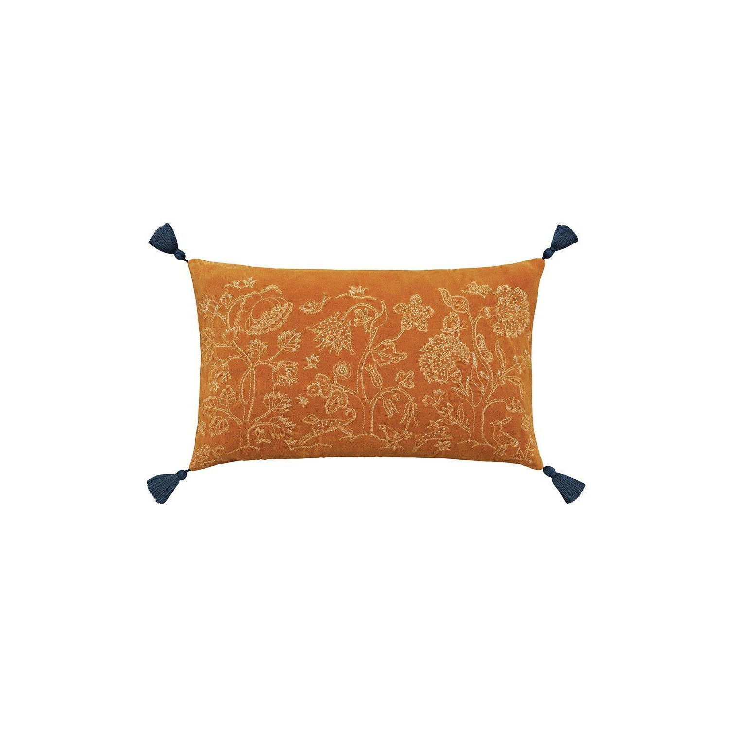 'Honeysuckle & Tulip' Cushion 50X30cm - image 1