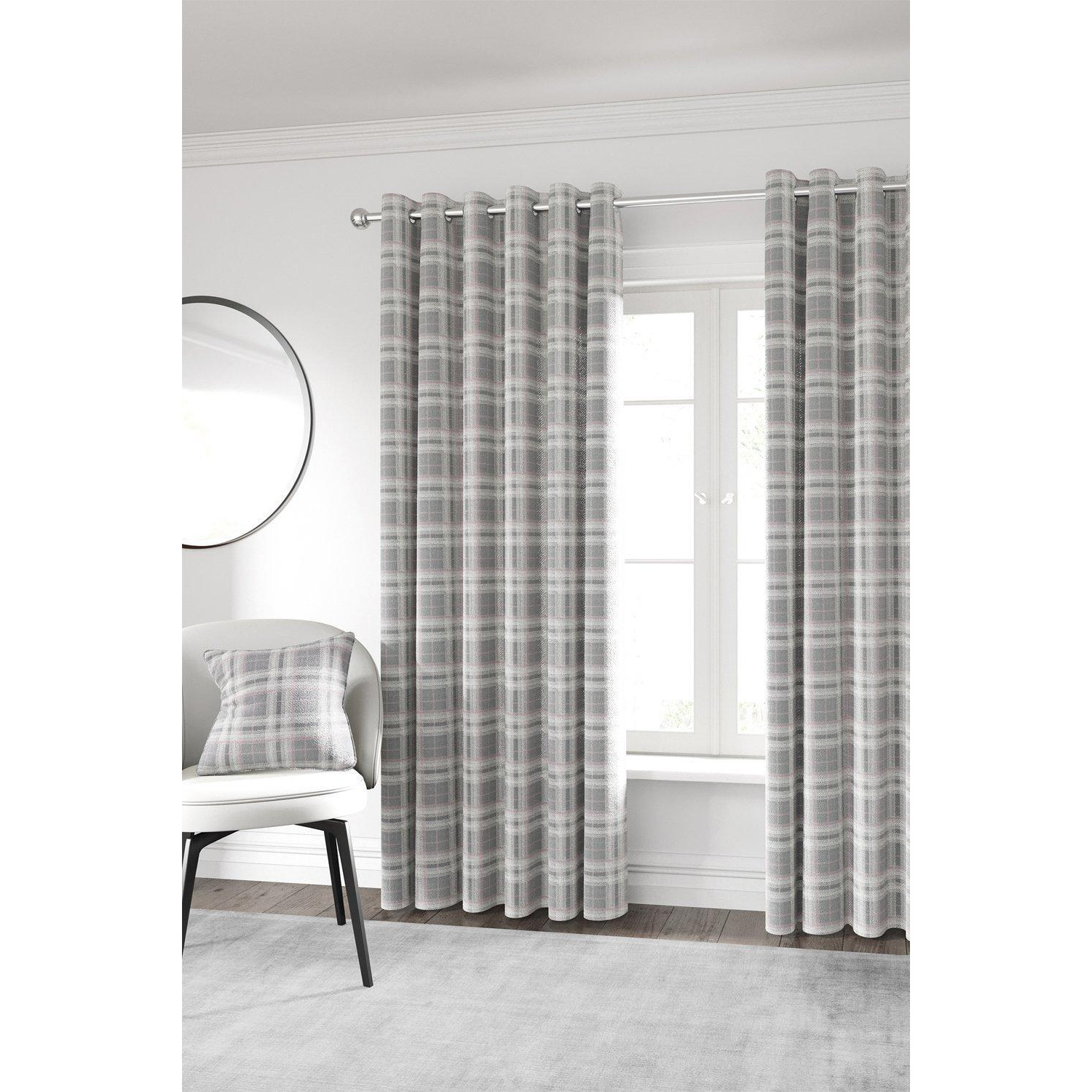 'Harriet' Woven Lined Curtains - image 1
