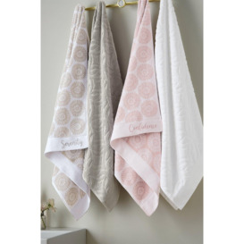 'Confidence Floral Petal' Cotton Towels - thumbnail 3
