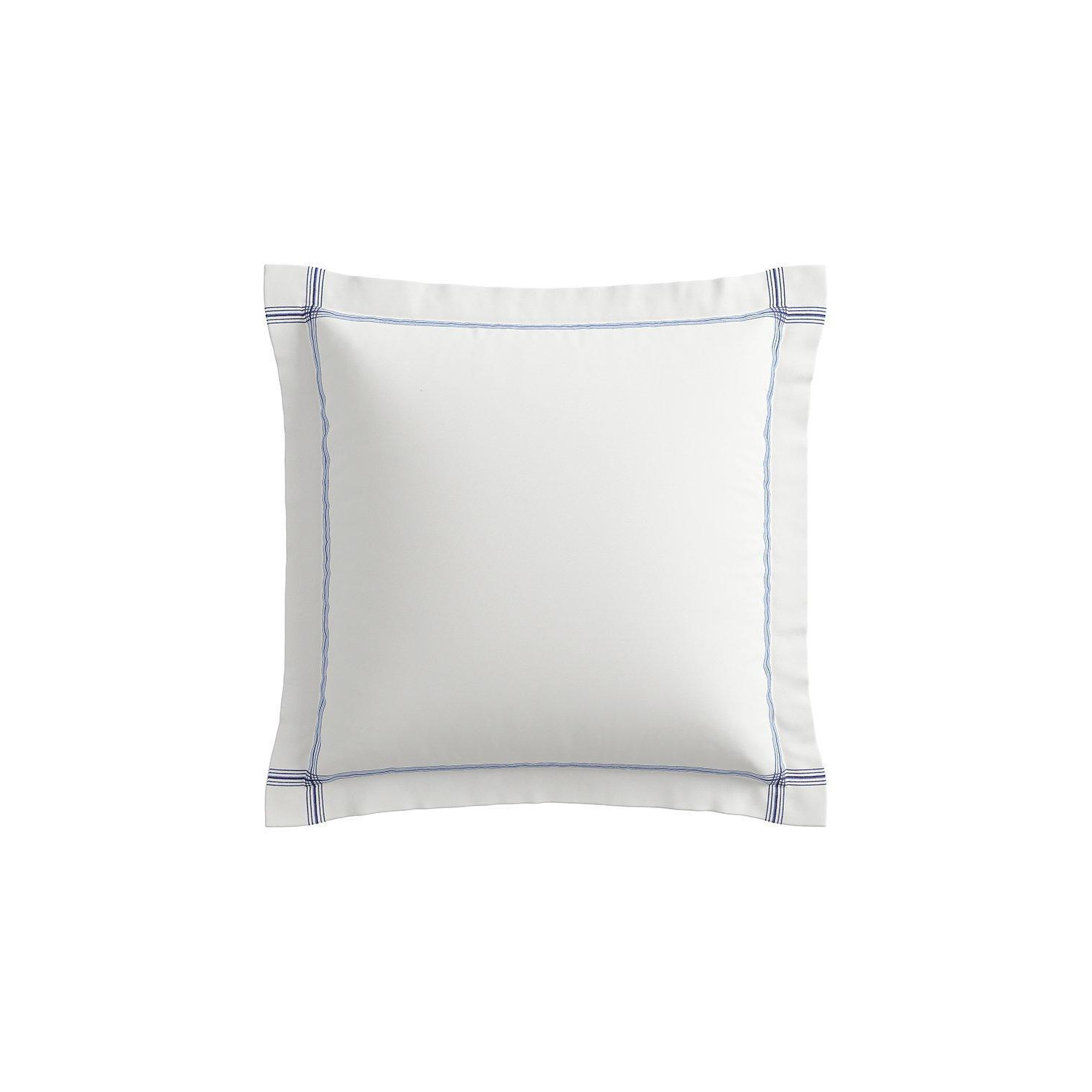 'Voyaging Koi' Embroidered Square Pillowcase - image 1