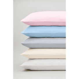 'Hs Brushed Cotton' Standard Pillowcase Pair - thumbnail 3