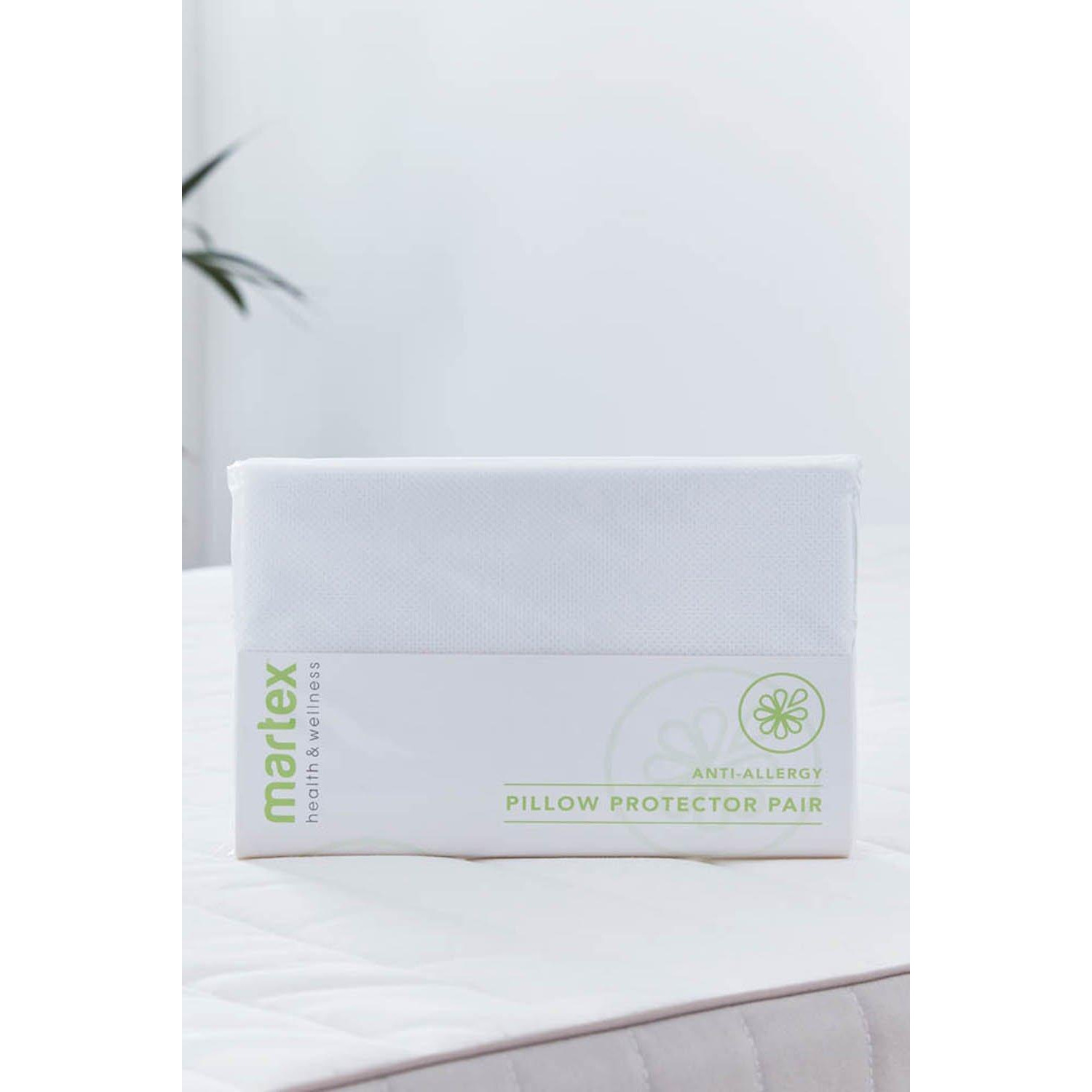 'Health & Wellness' Anti-Allergy Pillow Protectors Pack of 2 - image 1