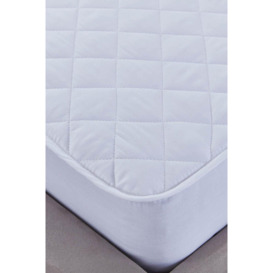 'Health & Wellness' 100% Cotton Quilted Mattress Protector - thumbnail 2