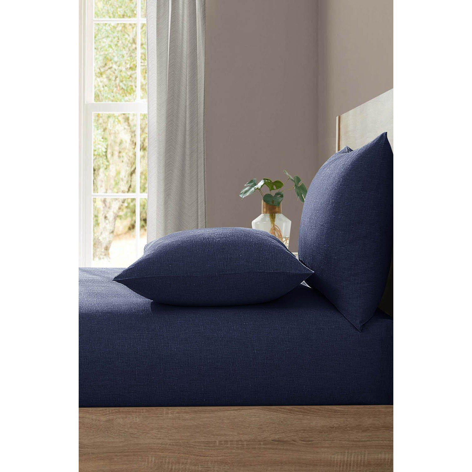 'Pure Washed Linen' Fitted Sheet - image 1
