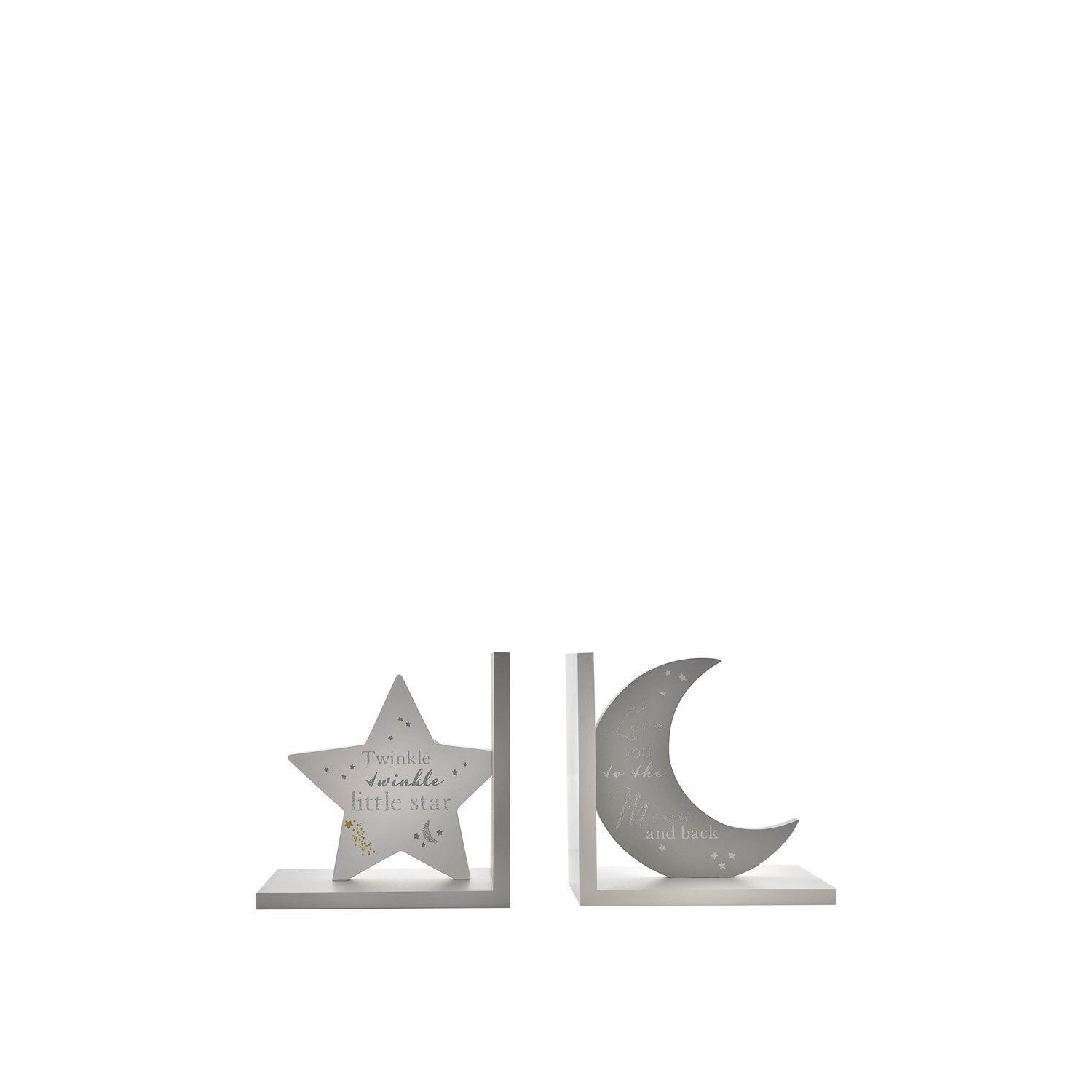 Bookends Star & Moon - Love You - image 1