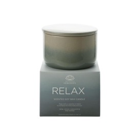 Relax Ceramic Candle Rose & Pink Pepper 430g - thumbnail 1