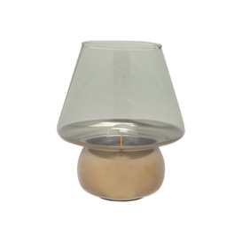 Green & Gold LED Lamp 20.5cm - thumbnail 2