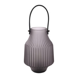Battery Operated Portable Lantern Frosted Grey - thumbnail 3