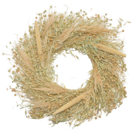Dried Floral Large Wreath - Neutral