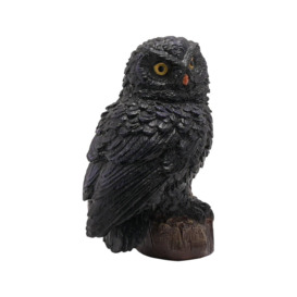 Hocus Pocus Halloween Black Owl Figurine - thumbnail 3