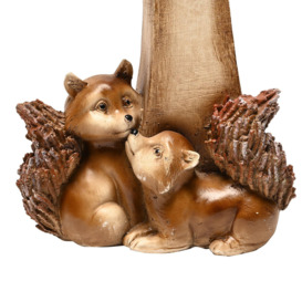 Country Living 2 Squirrels with a Mushroom Ornament - thumbnail 3