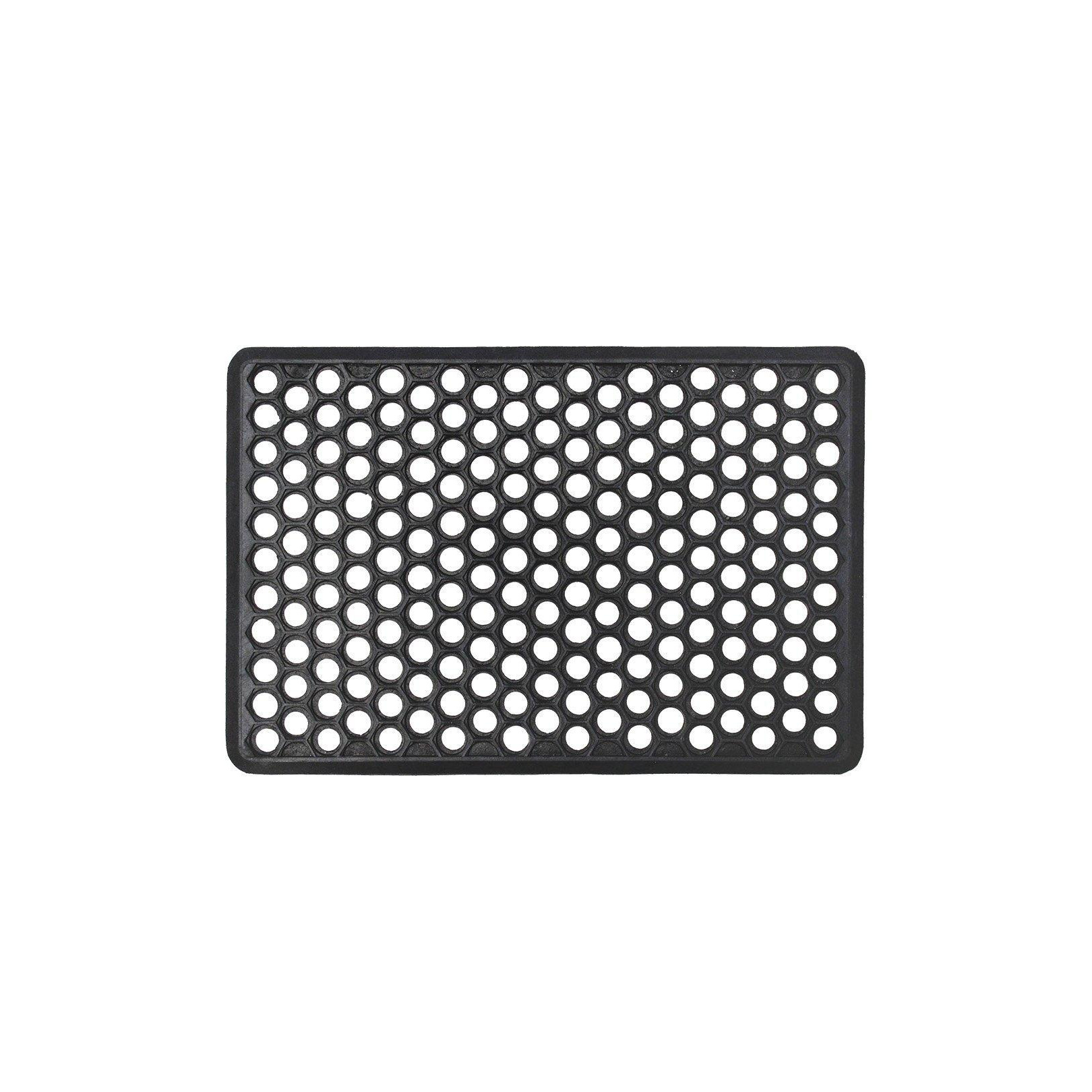 Honeycomb Rubber Ring Scraper Doormat 40x60cm - image 1