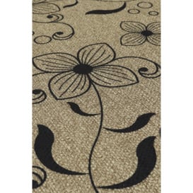 Elegance Range Indoor Machine Washable Doormat 50 x 75 cm Flowers - thumbnail 3