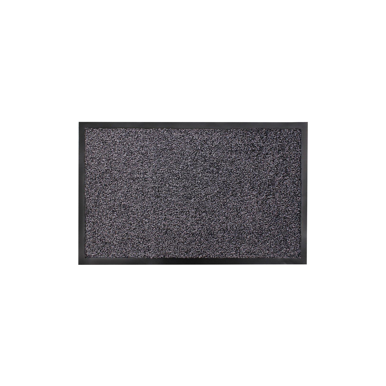 Admiral Machine Washable Micorfibre Barrier Doormat 50x80cm Charcoal - image 1