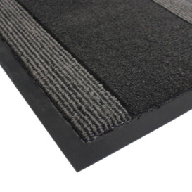 Miracle Machine Washable Barrier Doormat 60x90cm Charcoal - thumbnail 3