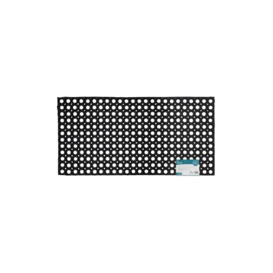 JVL Contract Rondo Rubber Ring Scraper Doormat, 50x100 cm, Pack of 5 - thumbnail 2