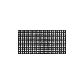 JVL Contract Rondo Rubber Ring Scraper Doormat, 50x100 cm, Pack of 5 - thumbnail 3